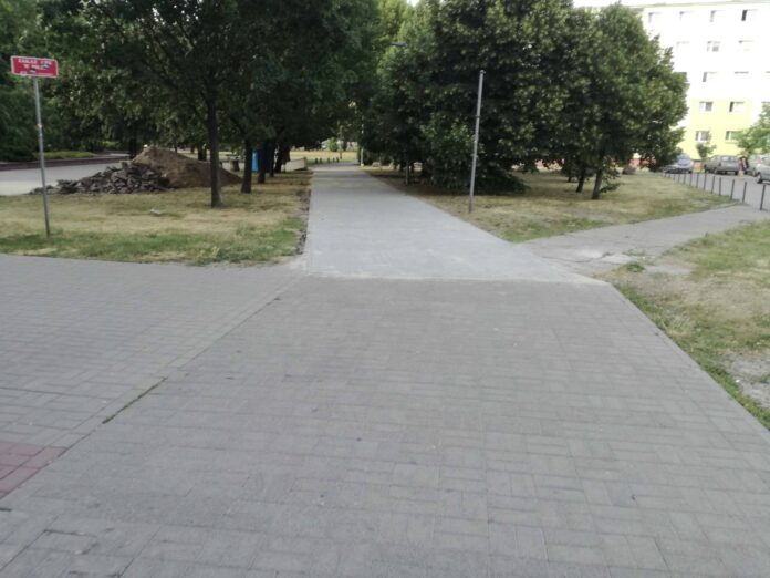 Remont chodników w ramach Bydgoskiego Budżetu Obywatelskiego