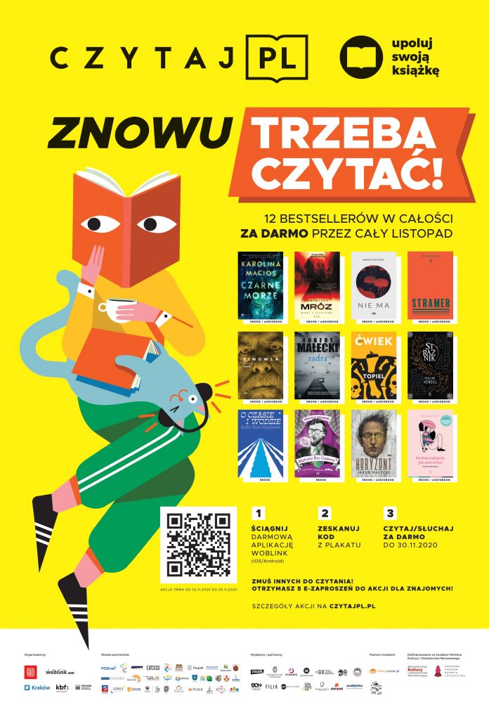 czytajPL - akcja bezpłątnego czytania ebooków