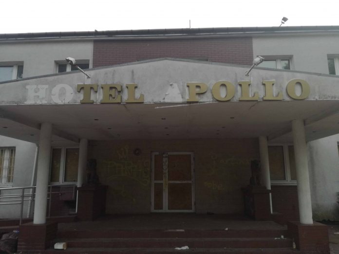 Front Hotelu Apollo w Bydgoszczy. Front Hotelu Apollo w Bydgoszczy.