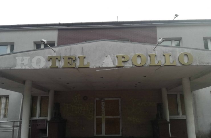 Front Hotelu Apollo w Bydgoszczy. Front Hotelu Apollo w Bydgoszczy.