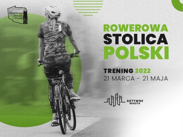 Trening rowerowej stolicy Polski