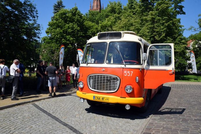 Zlot Zabytkowych autobusów w Bydgoszczy