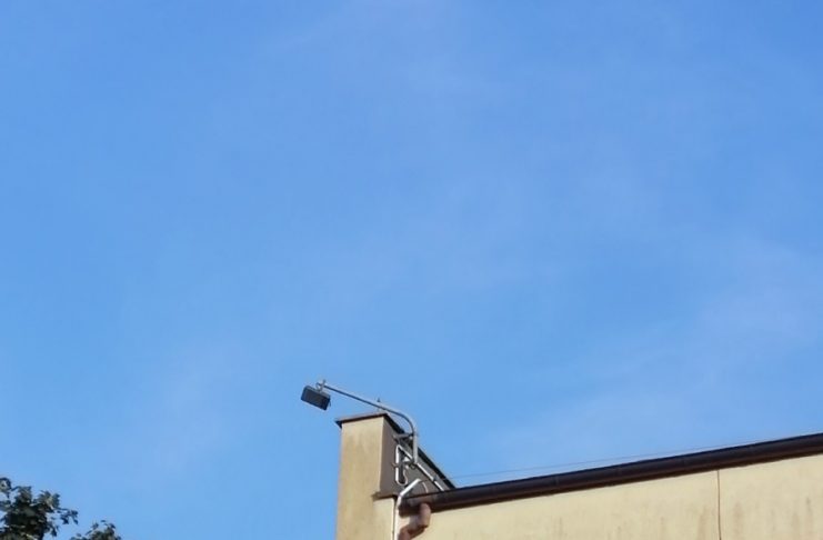 Kamery i oświetlenie przy szkole SP 62