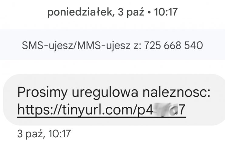 spam-wyludzenie-1 799 448 084 - ten numer najlepiej mieć w kontaktach. Co to za numer? 2