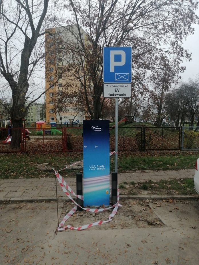 Stacja ładowania samochodów elektrycznych Stacja ładowania samochodów elektrycznych