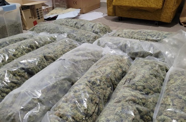 60 kilogramów narkotyków na Białych Błotach 60 kilogramów narkotyków na Białych Błotach