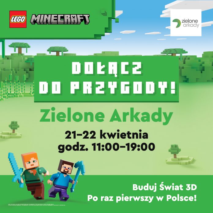 Lego Minecraft w Zielonych Arkadach Lego Minecraft w Zielonych Arkadach
