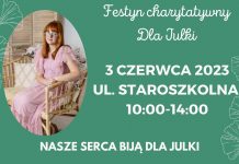 Festyn charytatywny „Nasze serca biją dla Julki” – 03.06.2023 Festyn charytatywny „Nasze serca biją dla Julki”