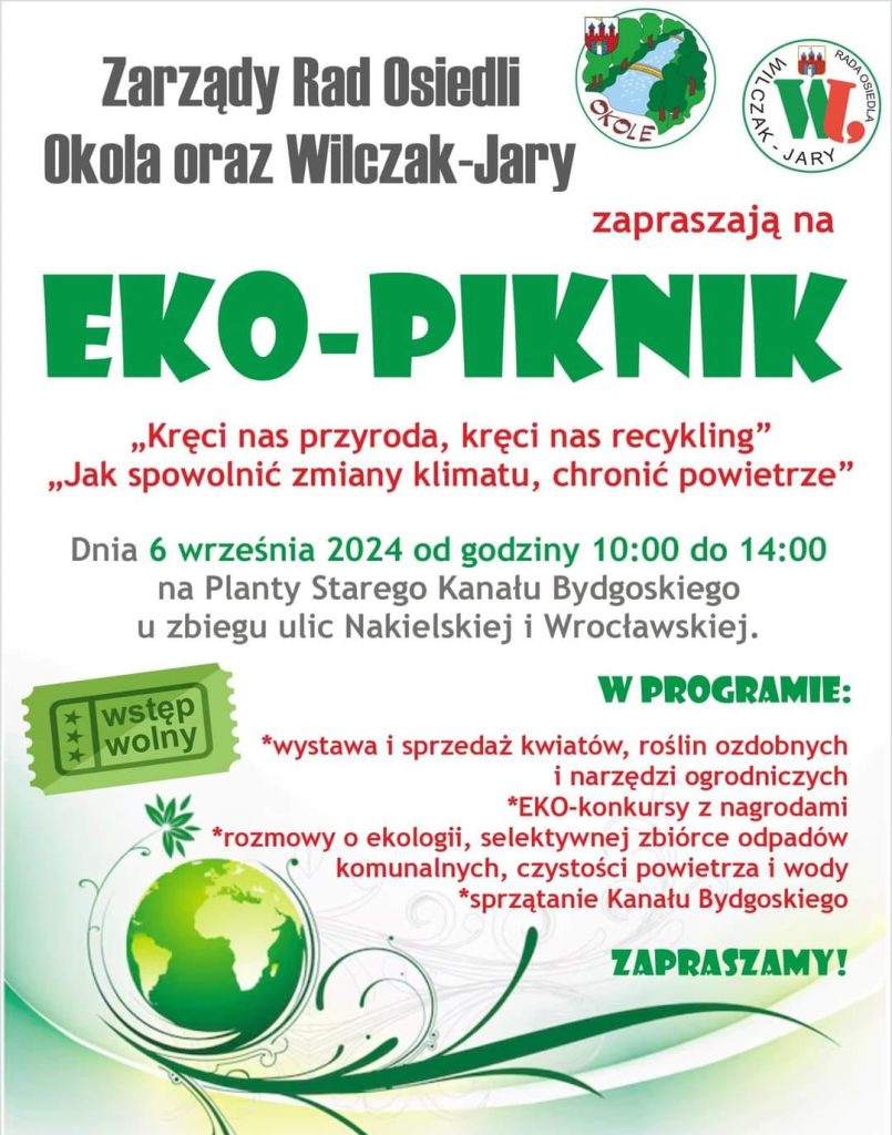 Ekopiknik 2024 nad Kanałem Bydgoskim 1