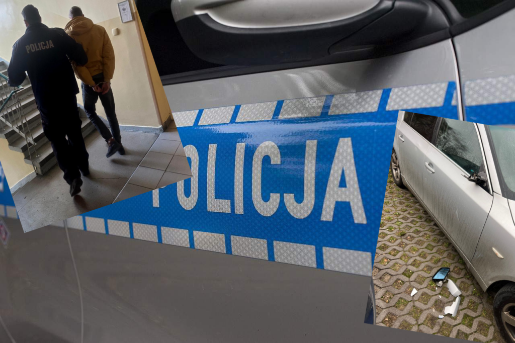 Uszkodzenie samochodów na ul. Wielorybiej