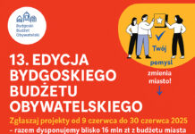 Początek 13. edycji Bydgoskiego Budżetu Obywatelskiego 13. edycji Bydgoskiego Budżetu Obywatelskiego