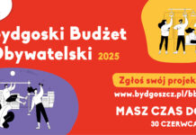 Ostatni tydzień zgłaszania projektów w ramach Bydgoskiego Budżetu Obywatelskiego 2025 Ostatni tydzień zgłaszania projektów w ramach Bydgoskiego Budżetu Obywatelskiego 2025