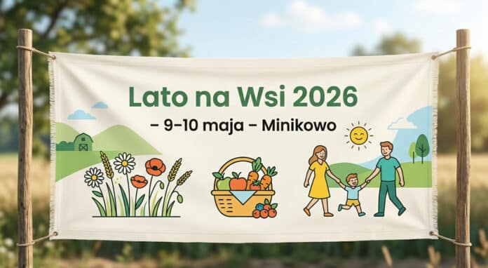 Lato na Wsi 2026 w Minikowie – największe święto smaku, tradycji i ogrodnictwa już 9–10 maja! Lato na Wsi 2026 w Minikowie – największe święto smaku, tradycji i ogrodnictwa już 9–10 maja!