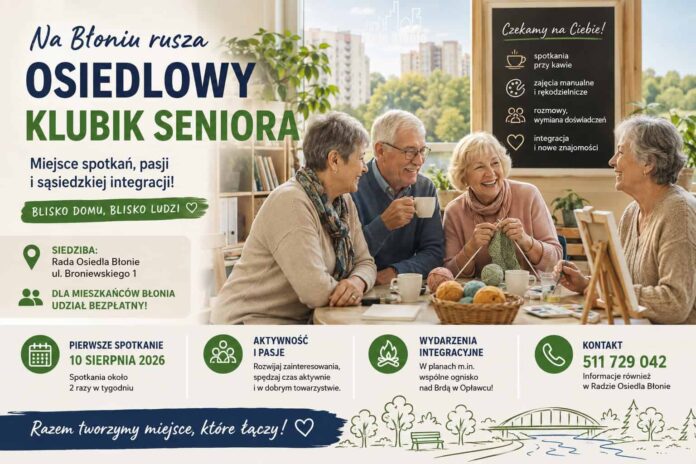 Osiedlowy_Klubik_Seniora Osiedlowy Klubik Seniora na Błoniu